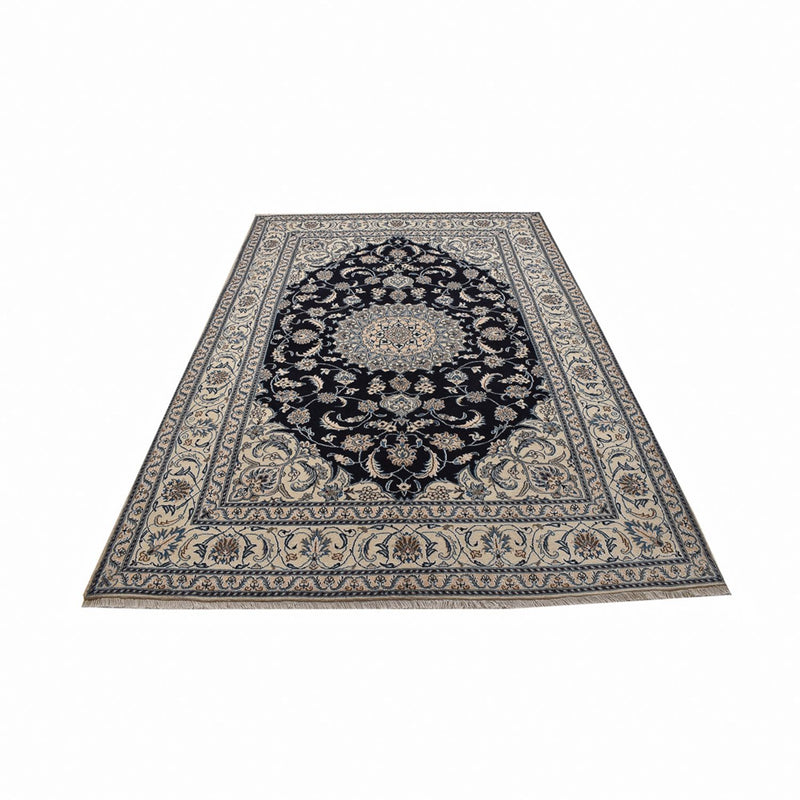 Tappeto Persero - Nain - 295 x 200 cm - blu scuro