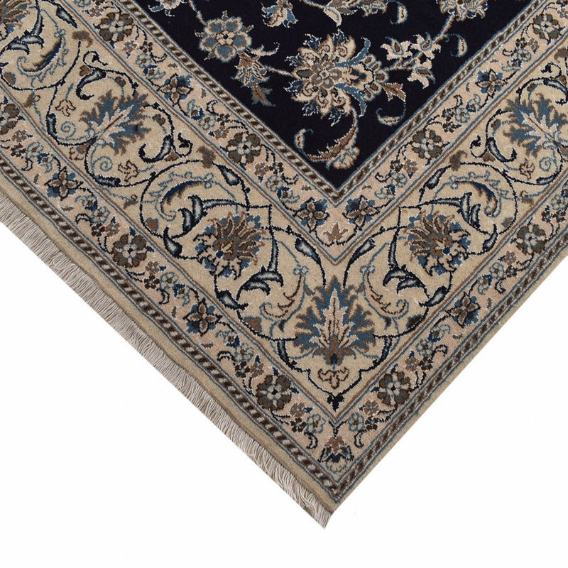 Tappeto Persero - Nain - 290 x 193 cm - blu scuro