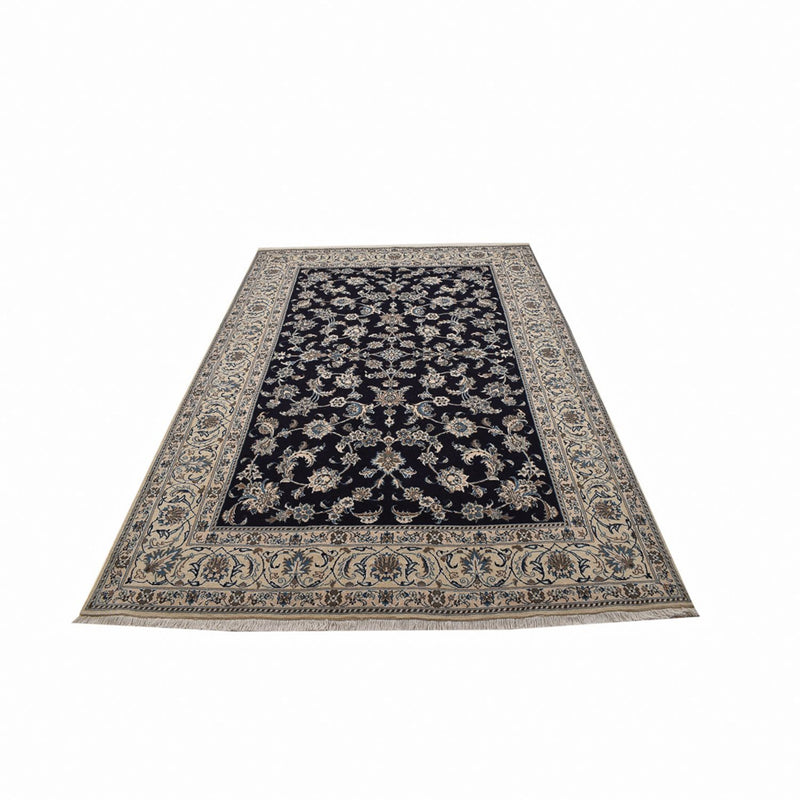 Tappeto Persero - Nain - 290 x 193 cm - blu scuro