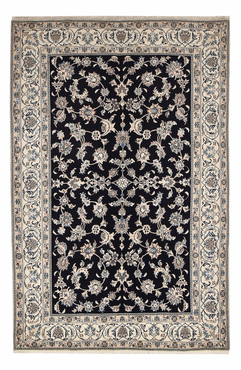 Tappeto Persero - Nain - 310 x 198 cm - blu scuro