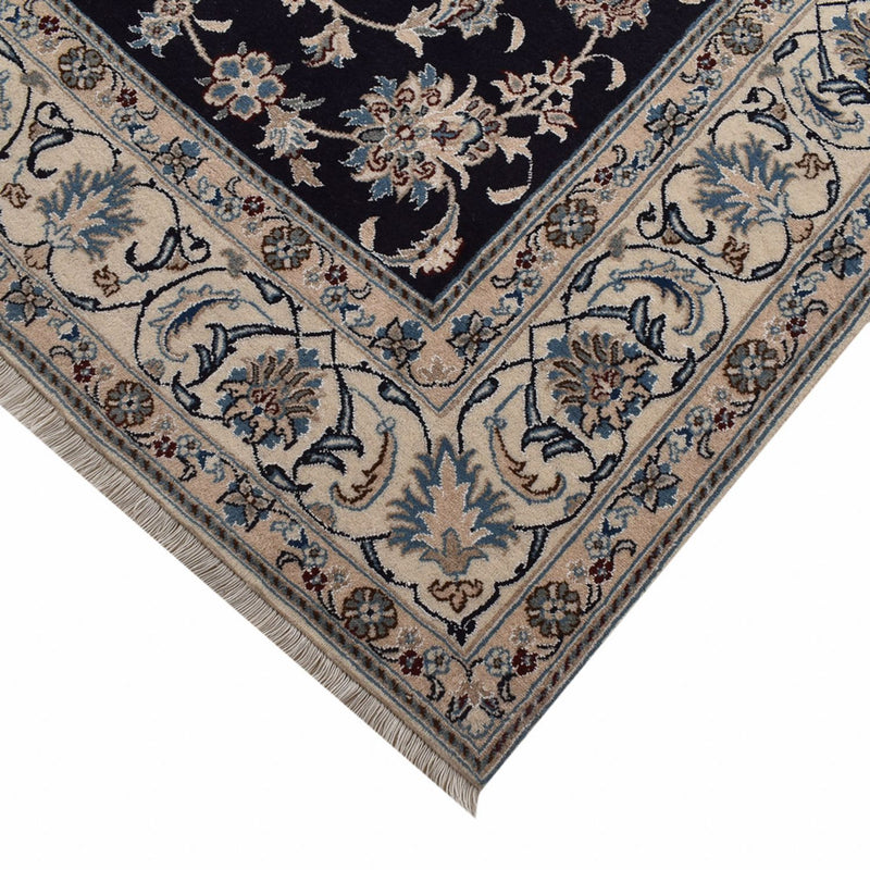 Tappeto Persero - Nain - 310 x 198 cm - blu scuro
