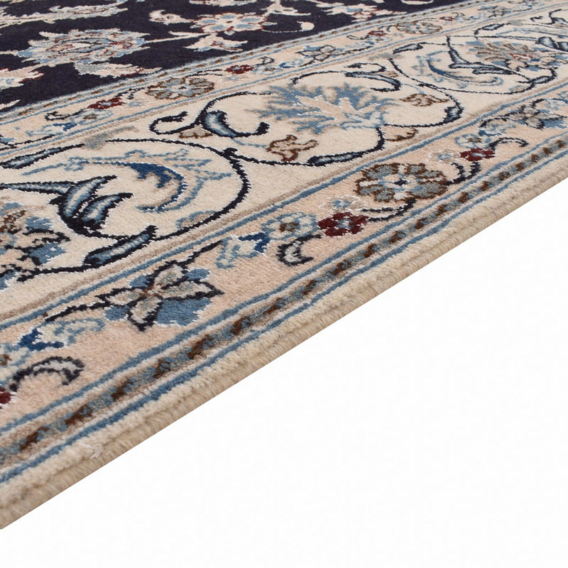 Tappeto Persero - Nain - 310 x 198 cm - blu scuro