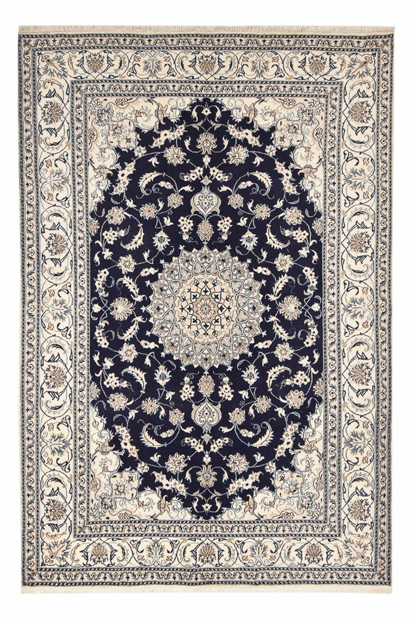 Tappeto Persero - Nain - 295 x 195 cm - blu scuro