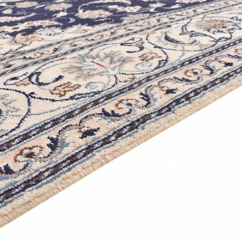 Tappeto Persero - Nain - 295 x 195 cm - blu scuro