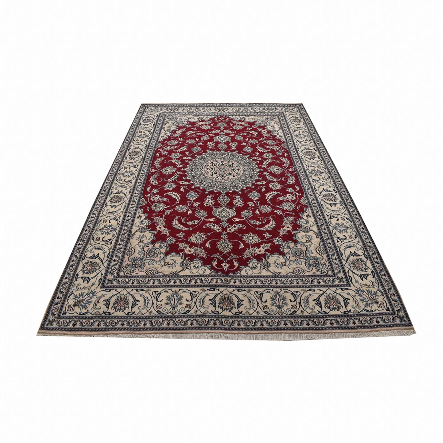 Tappeto Persero - Nain - 297 x 203 cm - rosso