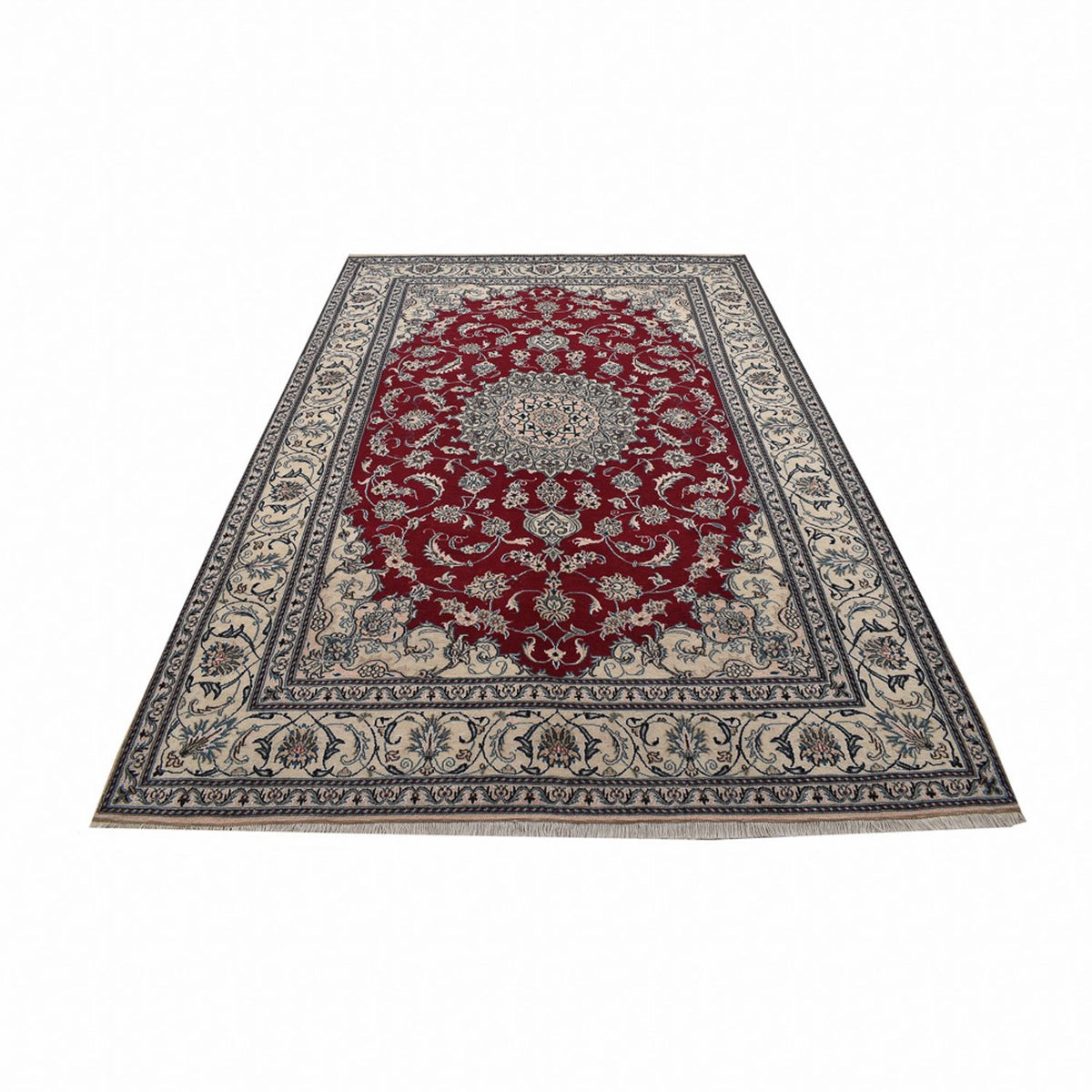Tappeto Persero - Nain - 297 x 203 cm - rosso