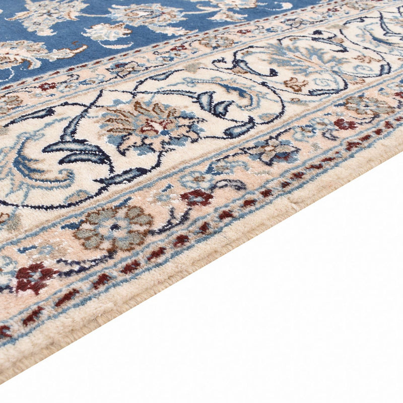 Tappeto Persero - Nain - 300 x 196 cm - blu petrolio