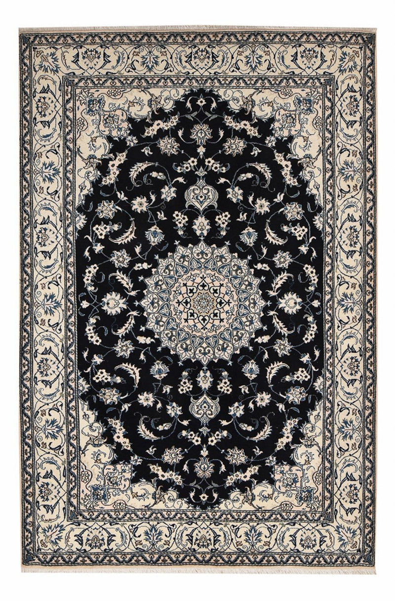 Tappeto Persero - Nain - 298 x 202 cm - blu scuro