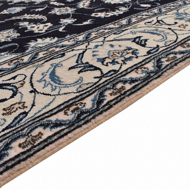 Tappeto Persero - Nain - 298 x 202 cm - blu scuro