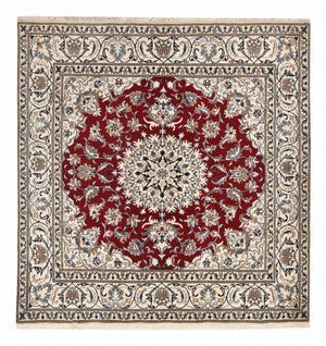 Tappeto Persero - Nain quadrato  - 197 x 195 cm - rosso