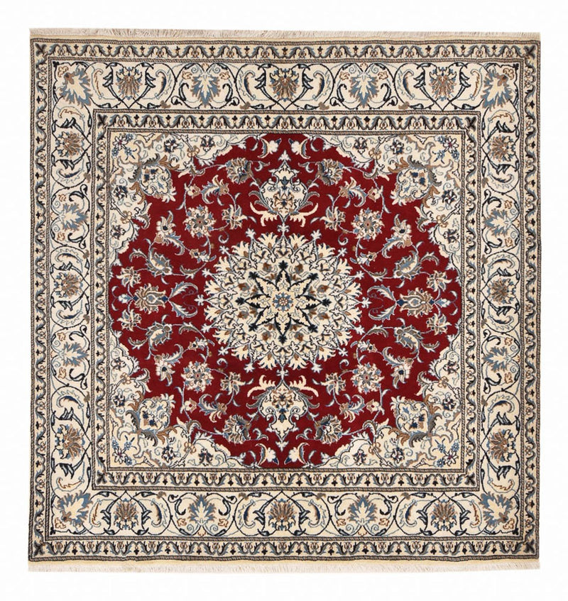 Tappeto Persero - Nain quadrato  - 197 x 195 cm - rosso