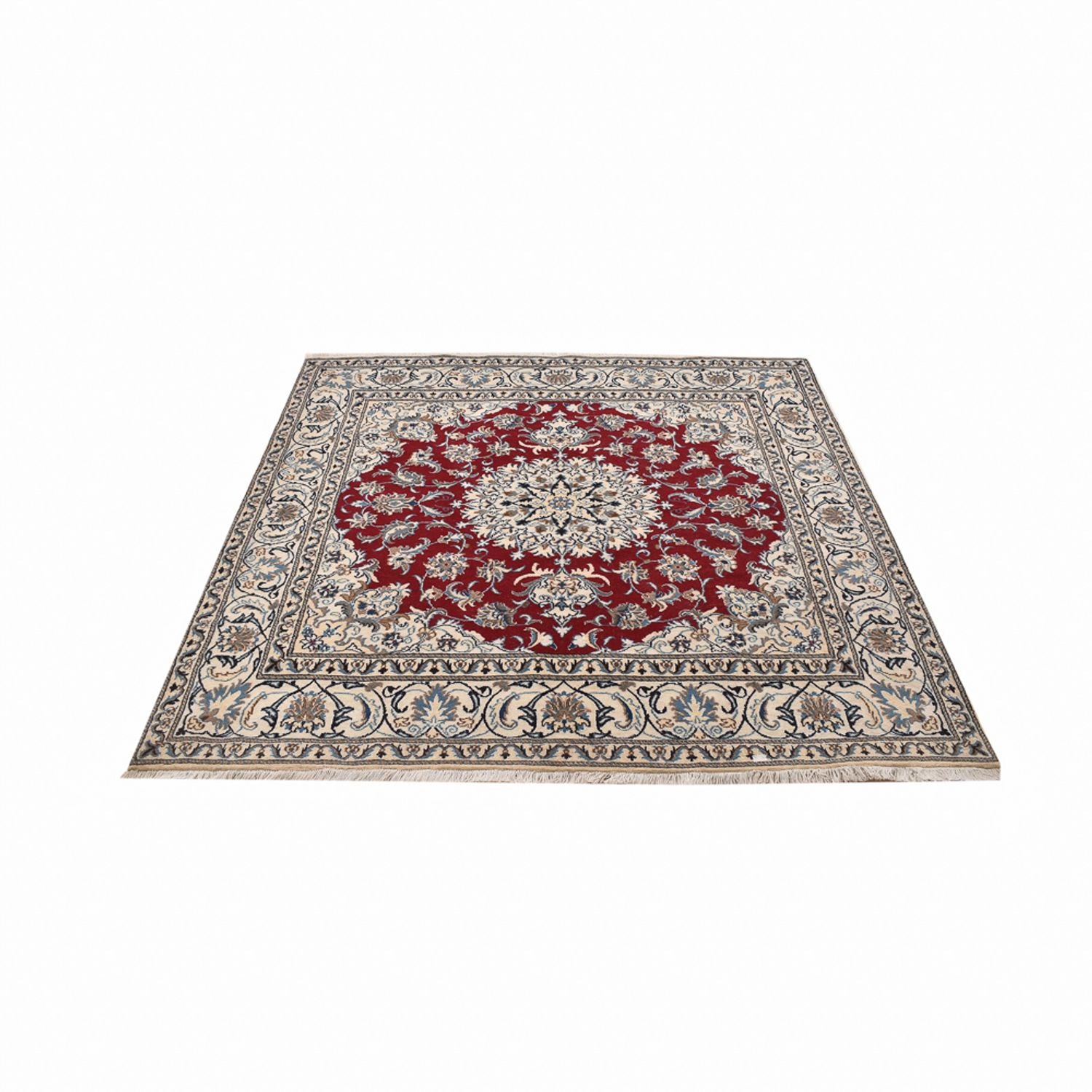 Tappeto Persero - Nain quadrato  - 197 x 195 cm - rosso