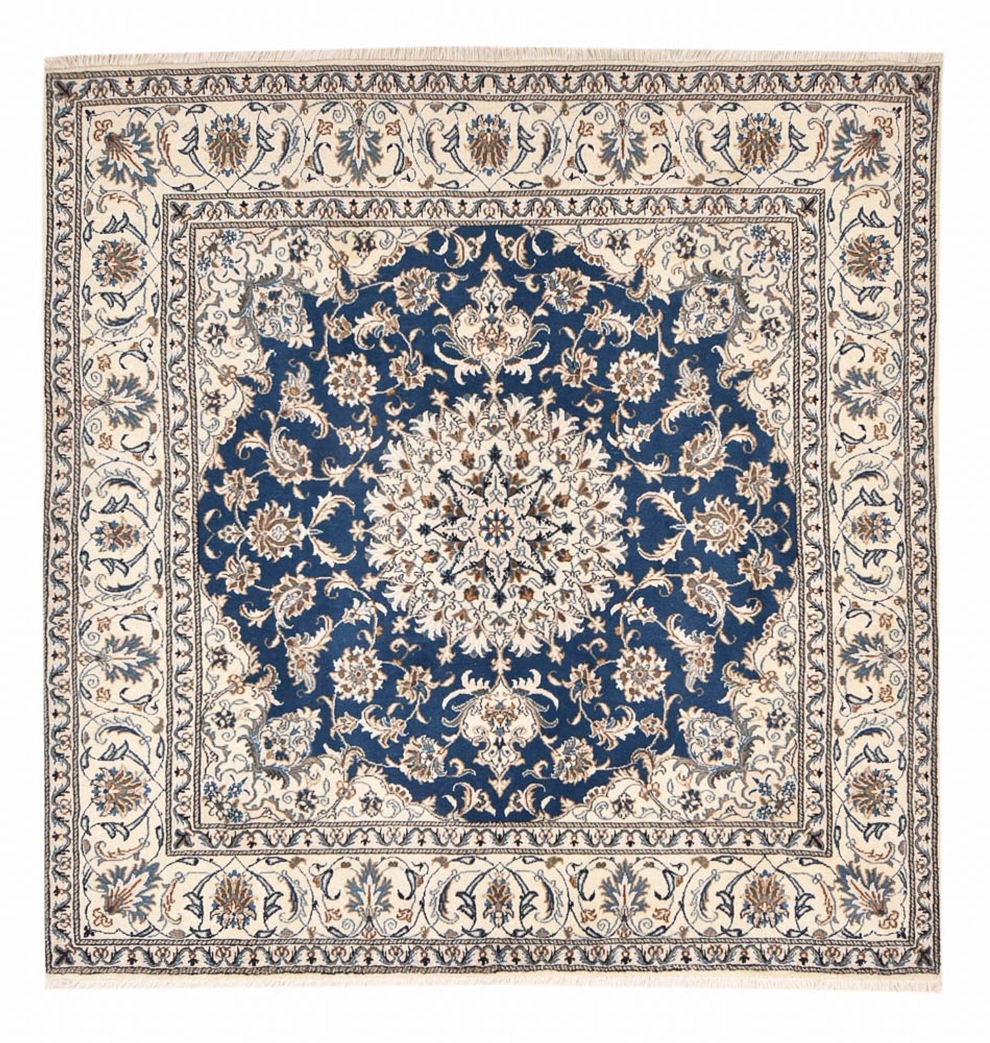 Tappeto Persero - Nain quadrato  - 202 x 195 cm - blu