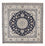 Tappeto Persero - Nain quadrato  - 198 x 195 cm - blu scuro