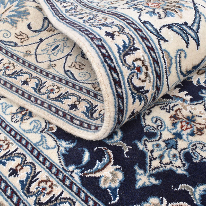 Tappeto Persero - Nain quadrato  - 198 x 195 cm - blu scuro