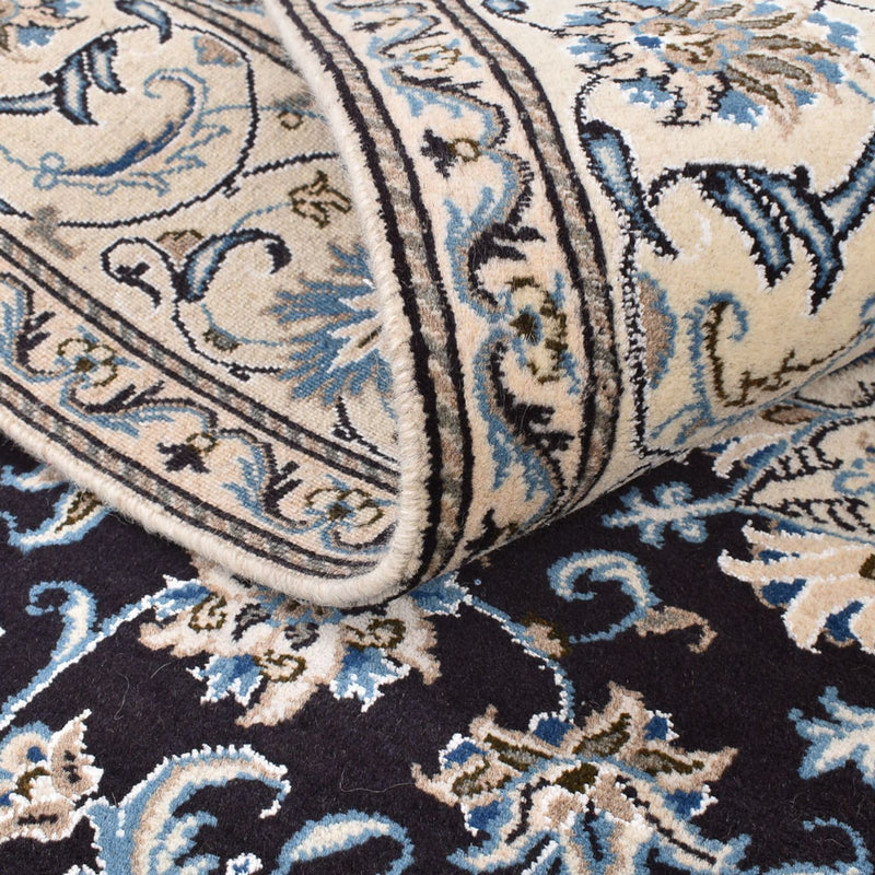 Tappeto Persero - Nain quadrato  - 198 x 190 cm - blu scuro