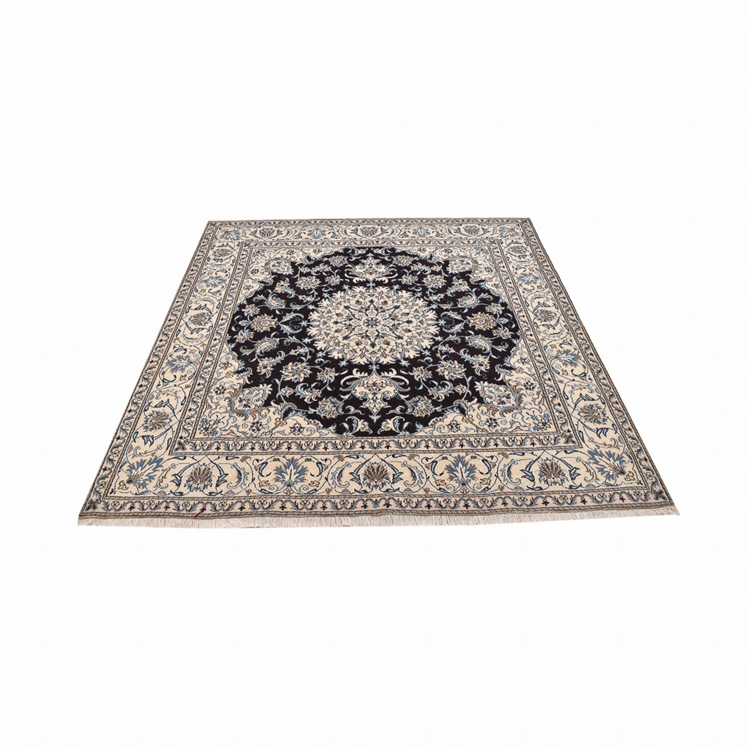 Tappeto Persero - Nain quadrato  - 198 x 190 cm - blu scuro