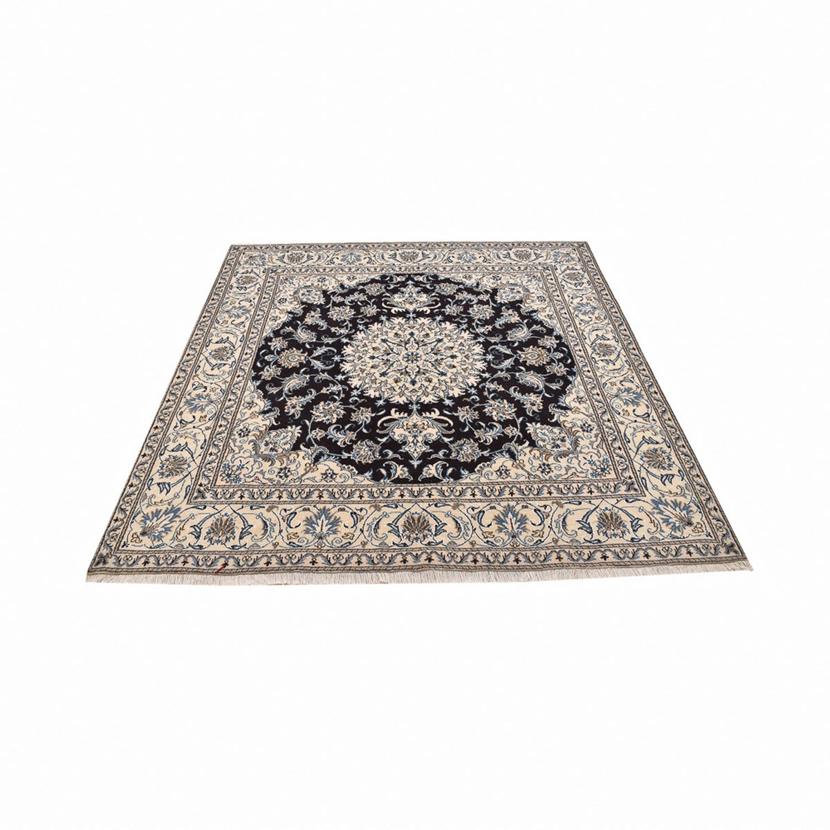 Tappeto Persero - Nain quadrato  - 198 x 190 cm - blu scuro