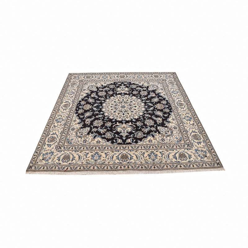 Tappeto Persero - Nain quadrato  - 198 x 190 cm - blu scuro