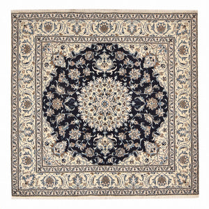 Tappeto Persero - Nain quadrato  - 195 x 193 cm - blu scuro