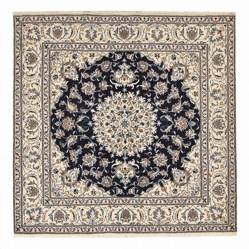 Tappeto Persero - Nain quadrato  - 195 x 193 cm - blu scuro