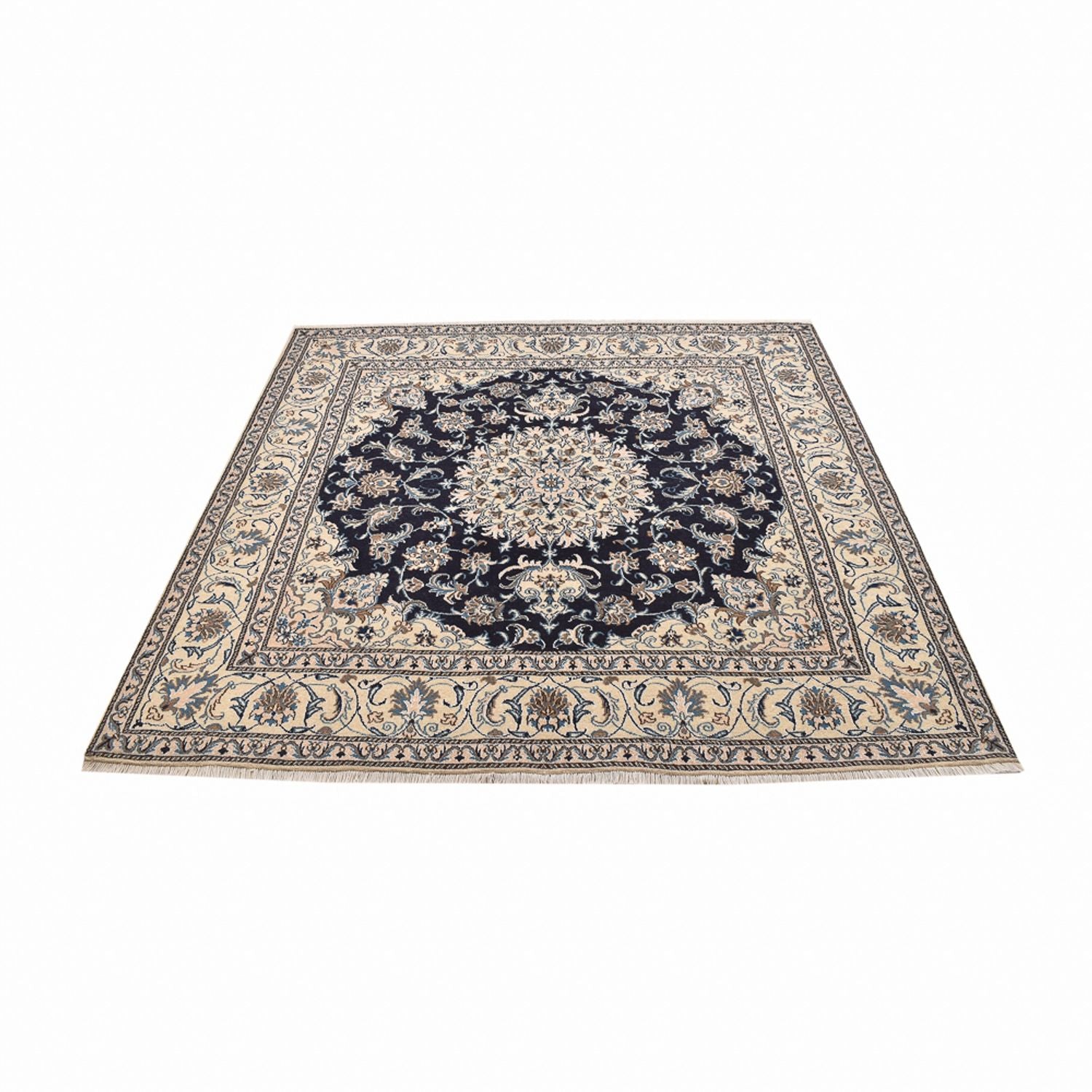 Tappeto Persero - Nain quadrato  - 195 x 193 cm - blu scuro