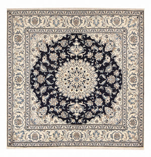 Tappeto Persero - Nain quadrato  - 198 x 193 cm - blu scuro