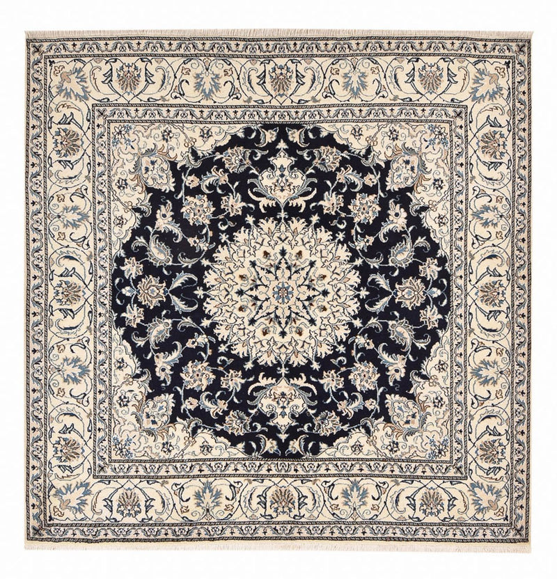Tappeto Persero - Nain quadrato  - 198 x 193 cm - blu scuro