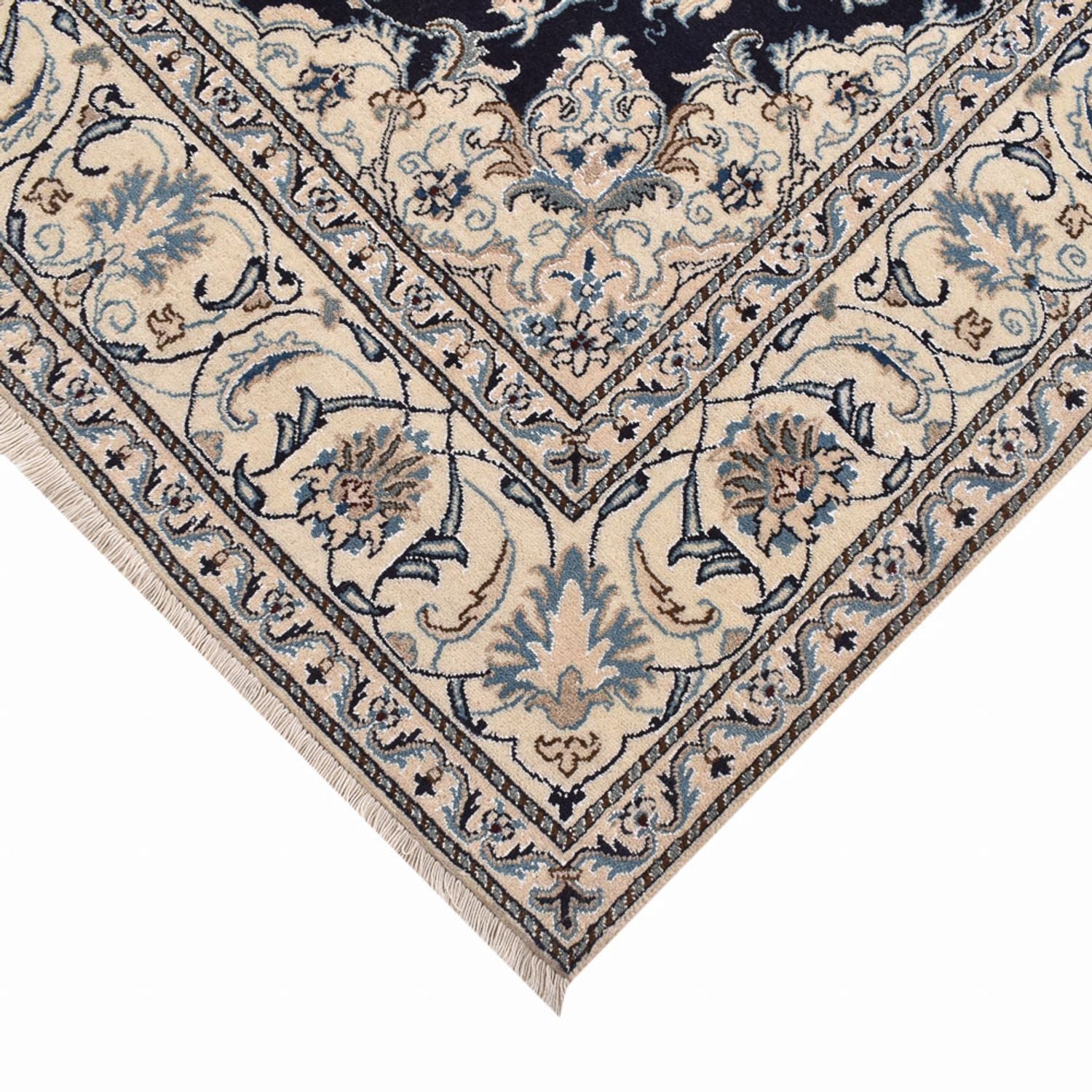 Tappeto Persero - Nain quadrato  - 198 x 193 cm - blu scuro