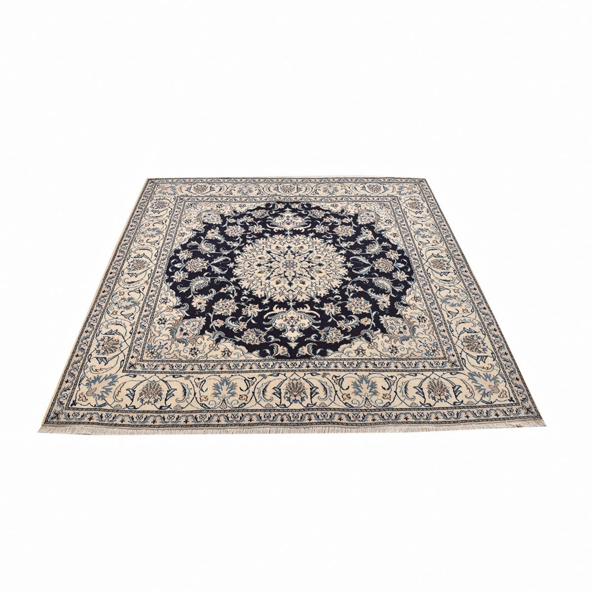 Tappeto Persero - Nain quadrato  - 198 x 193 cm - blu scuro