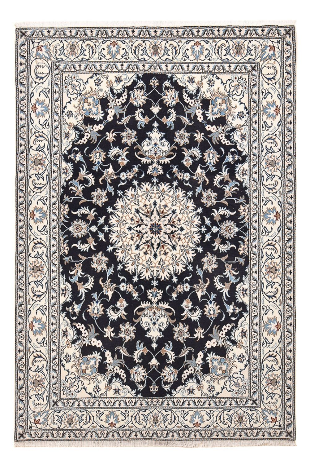 Tappeto Persero - Nain - 242 x 162 cm - blu scuro