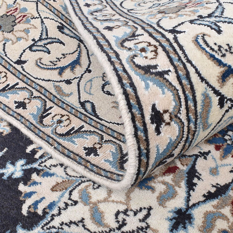 Tappeto Persero - Nain - 242 x 162 cm - blu scuro