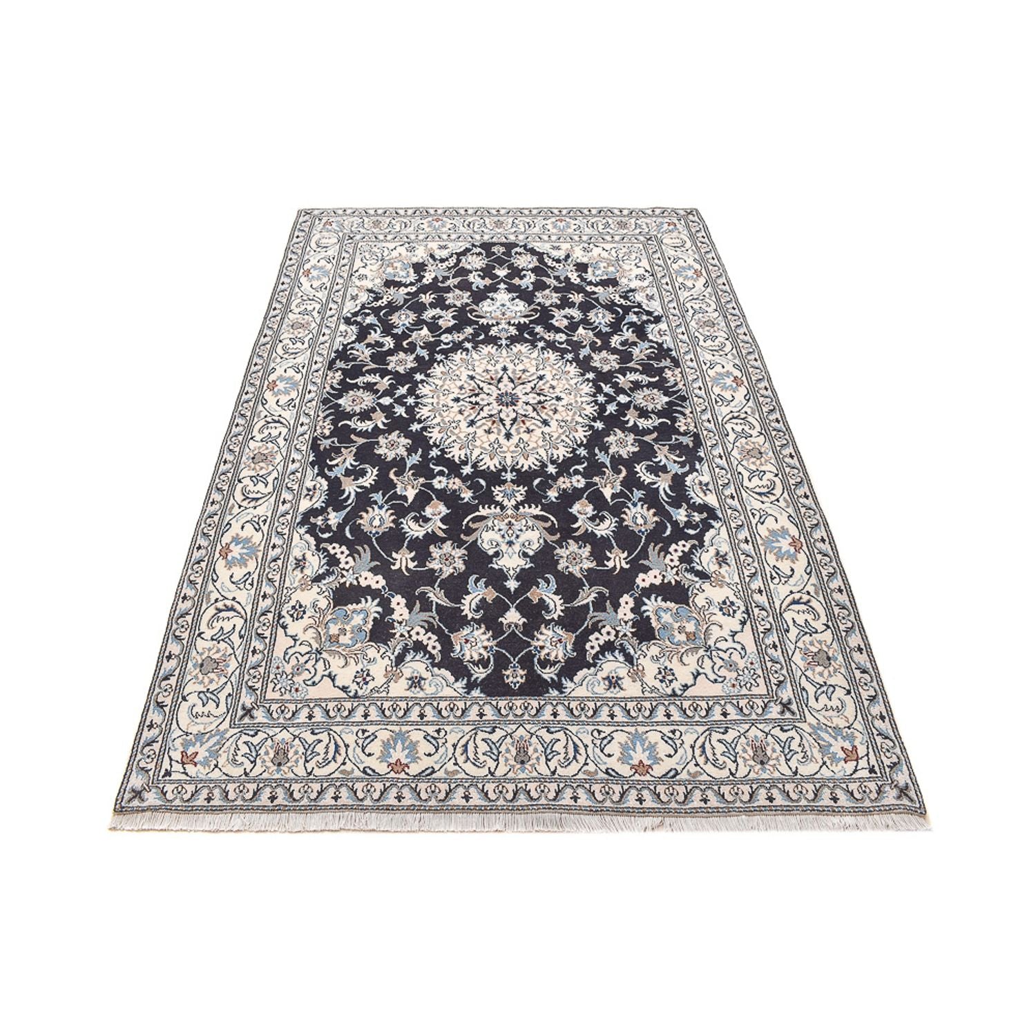 Tappeto Persero - Nain - 242 x 162 cm - blu scuro