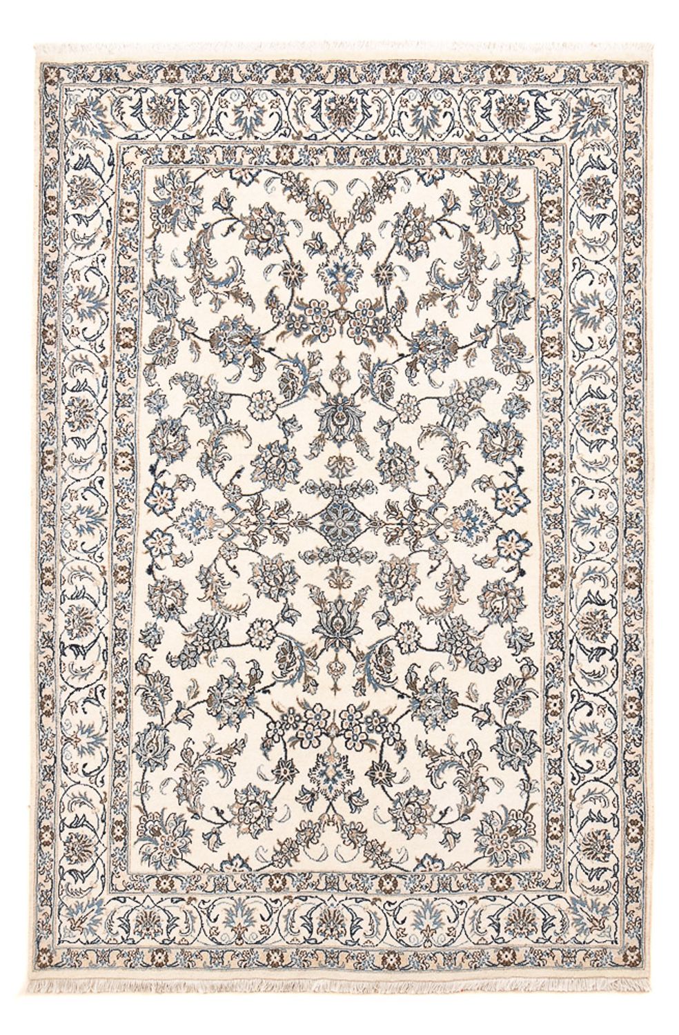 Tappeto Persero - Nain - 240 x 165 cm - grigio chiaro