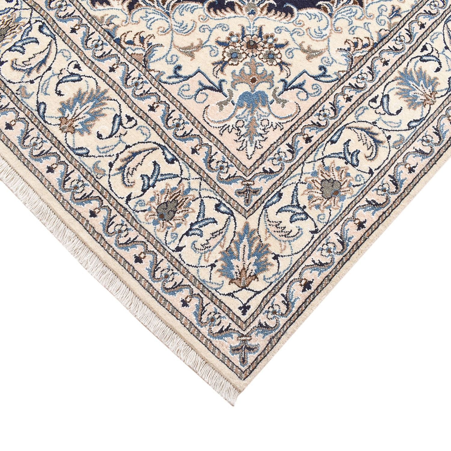 Tappeto Persero - Nain - 239 x 165 cm - blu scuro