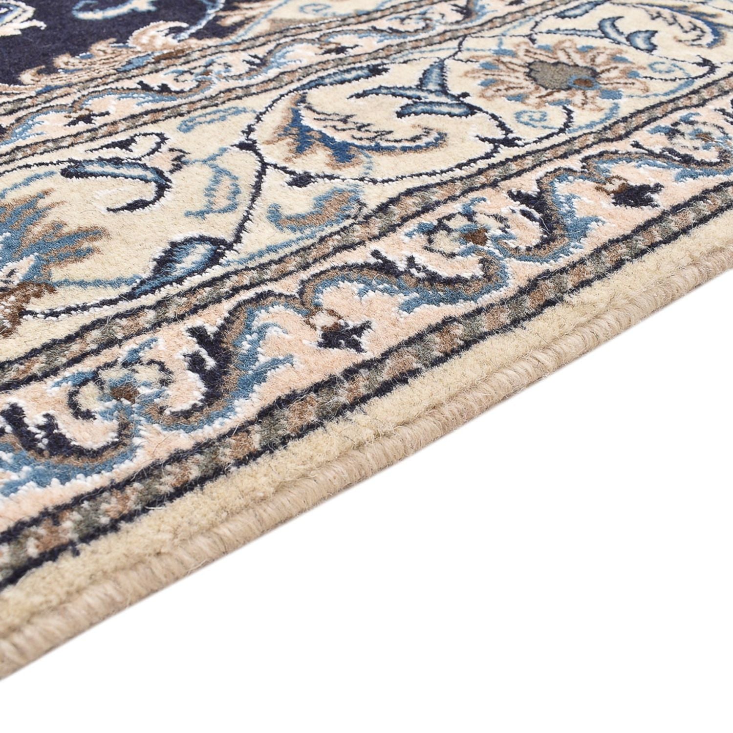 Tappeto Persero - Nain - 239 x 165 cm - blu scuro