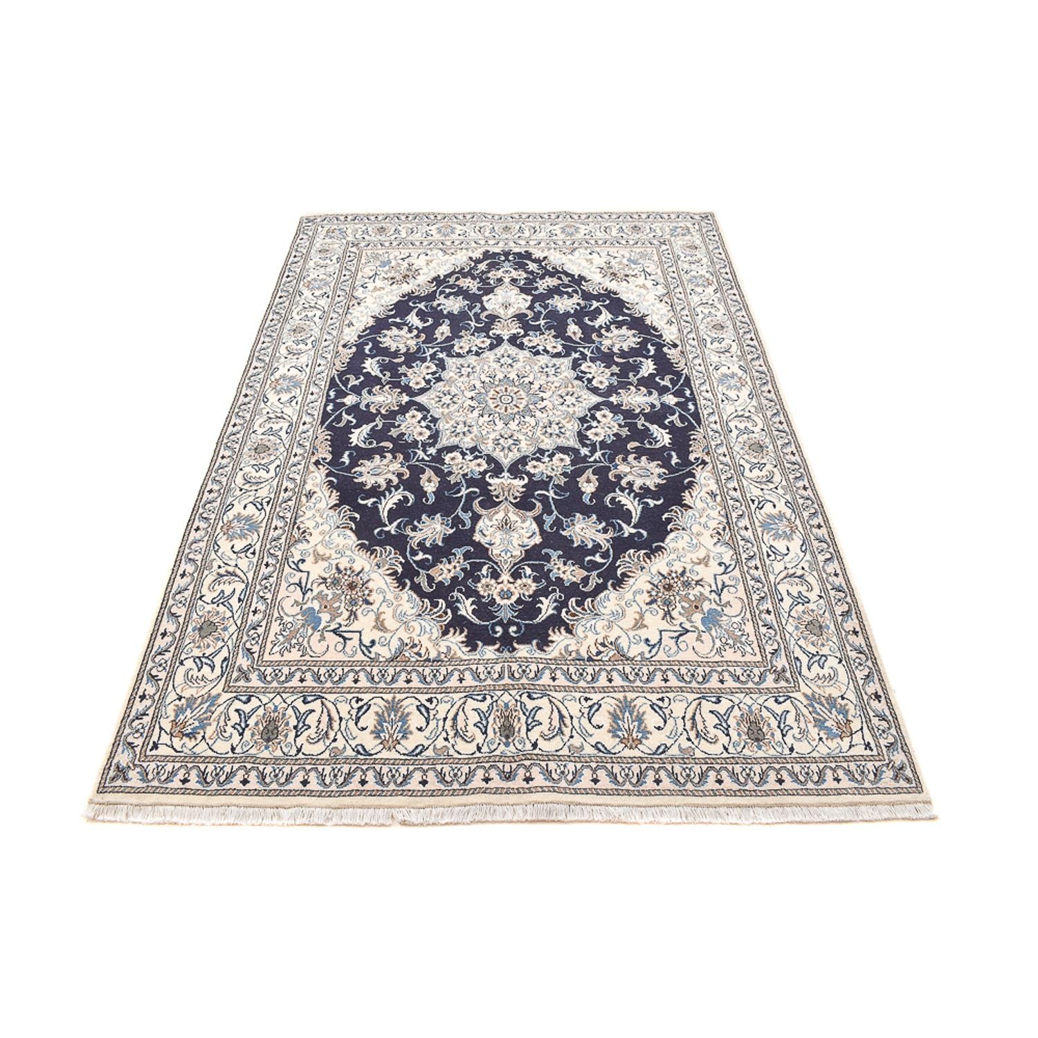 Tappeto Persero - Nain - 239 x 165 cm - blu scuro