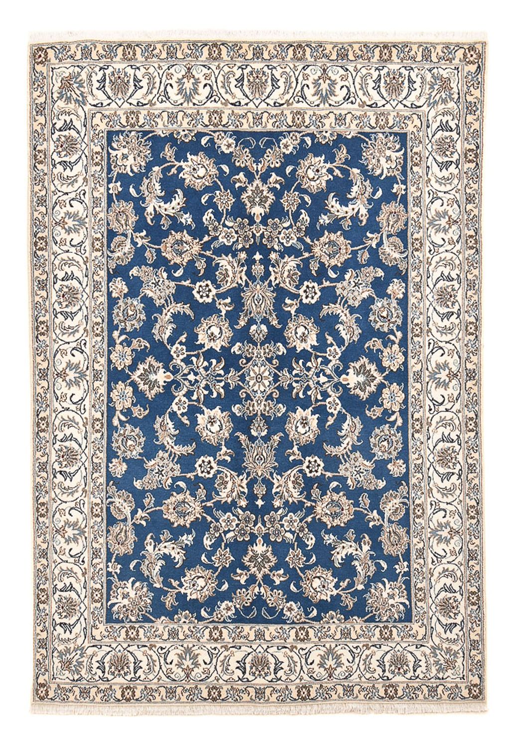 Tappeto Persero - Nain - 242 x 165 cm - blu