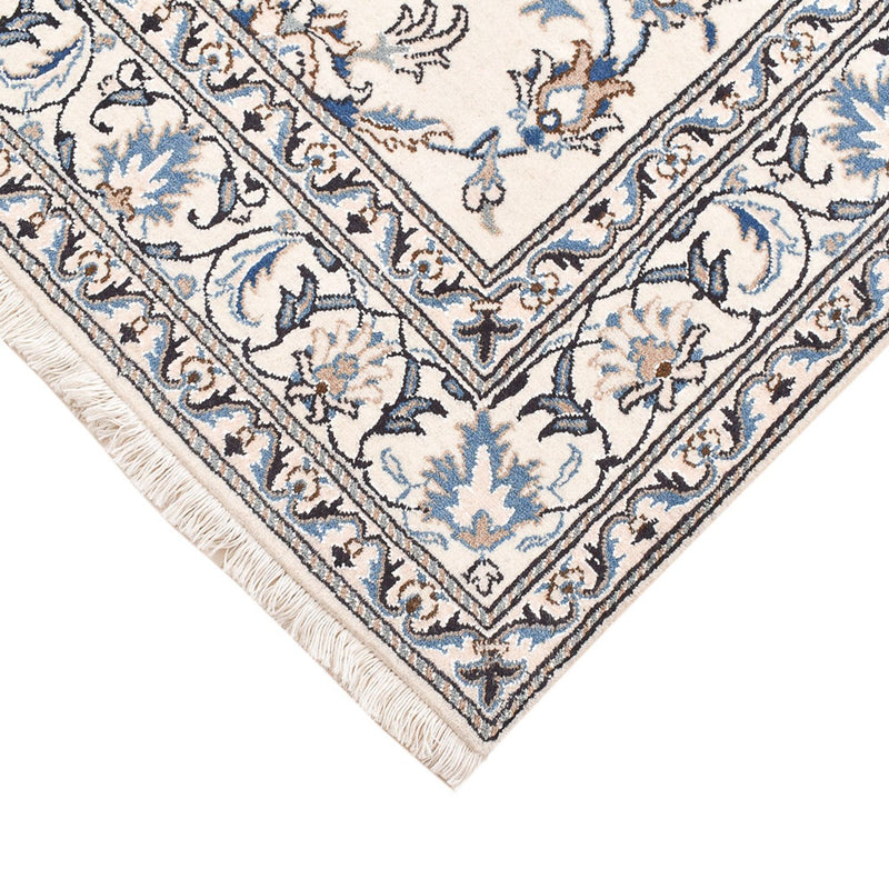 Tappeto Persero - Nain - 203 x 145 cm - grigio chiaro