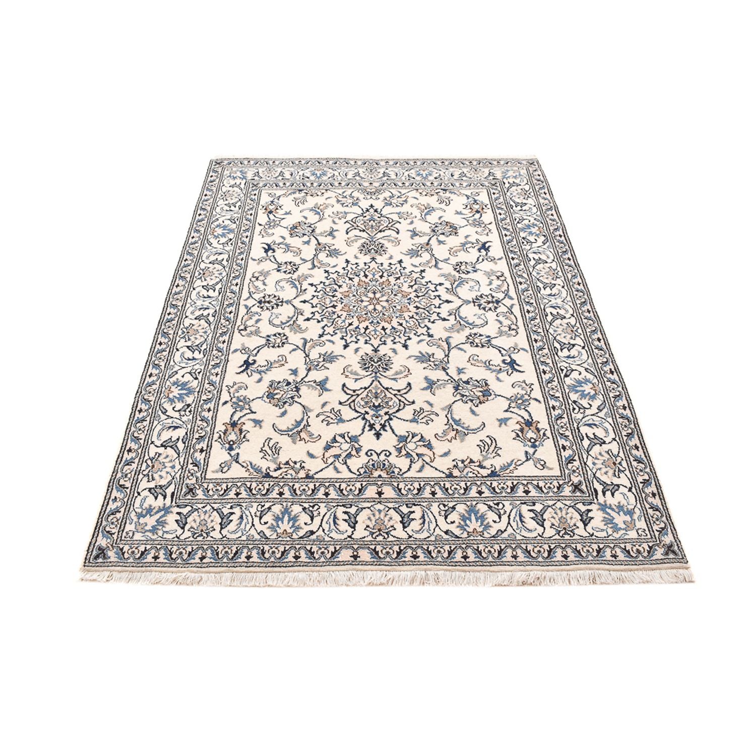 Tappeto Persero - Nain - 203 x 145 cm - grigio chiaro
