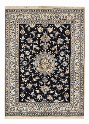 Tappeto Persero - Nain - 200 x 149 cm - blu scuro