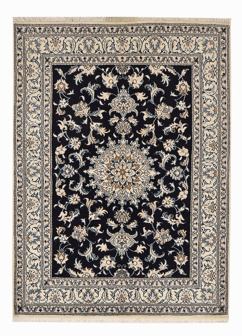 Tappeto Persero - Nain - 200 x 149 cm - blu scuro