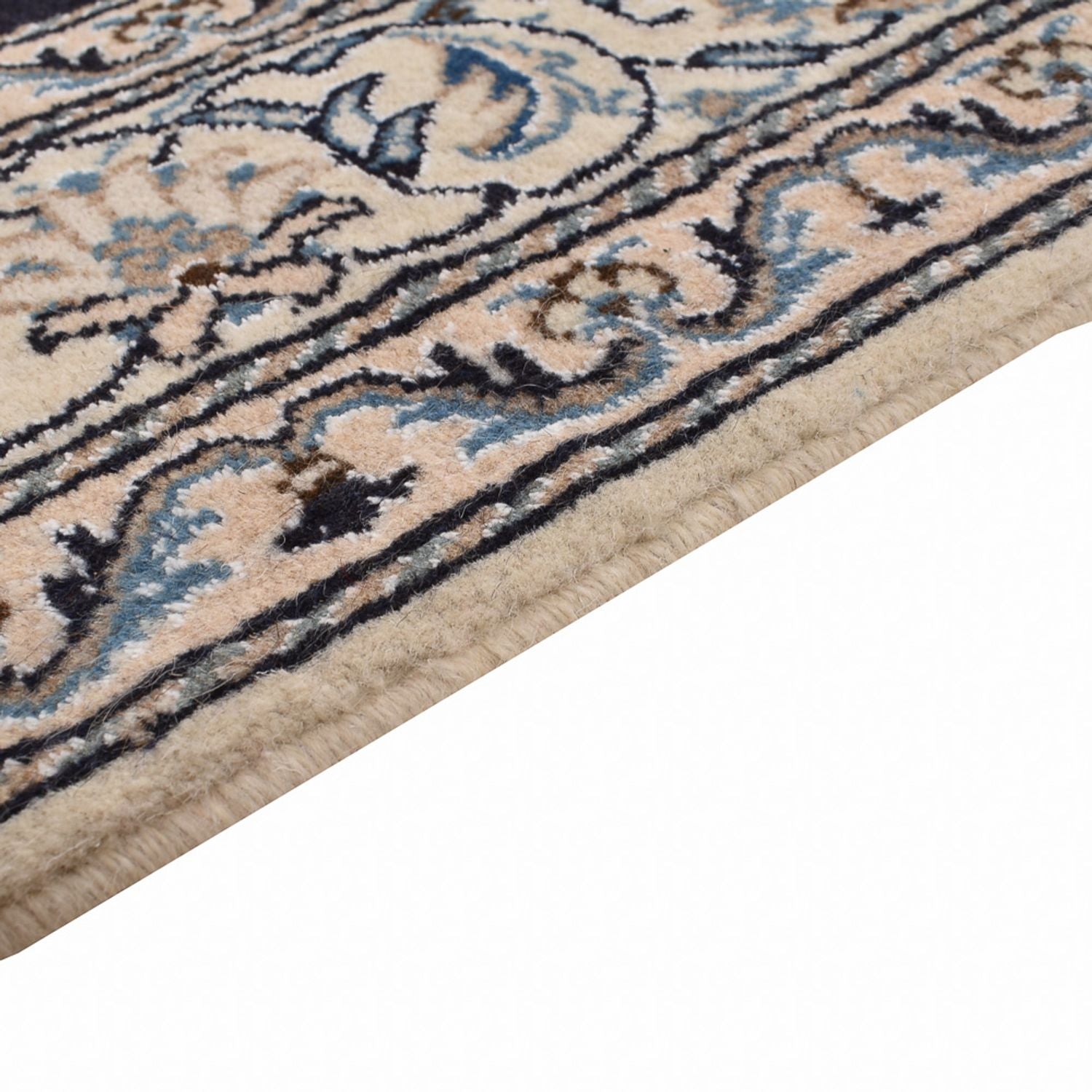 Tappeto Persero - Nain - 200 x 149 cm - blu scuro