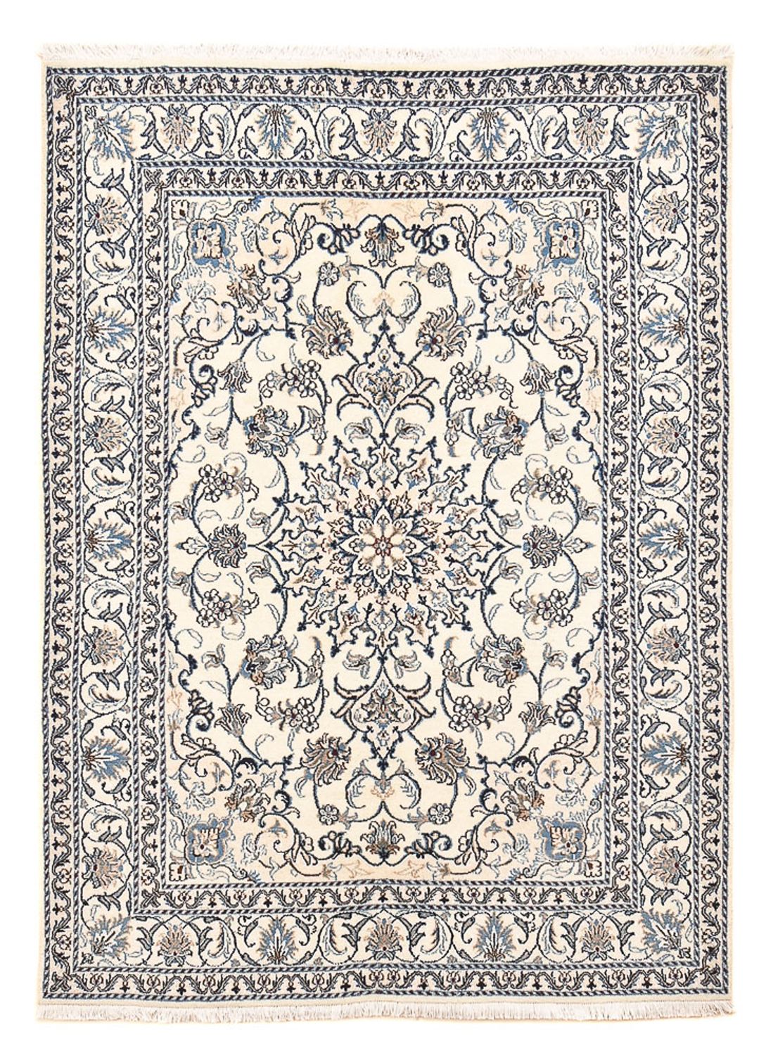 Tappeto Persero - Nain - 200 x 149 cm - grigio chiaro