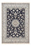 Tappeto Persero - Nain - 207 x 146 cm - blu scuro