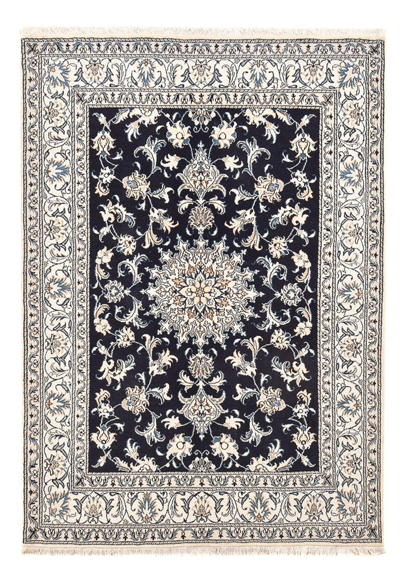 Tappeto Persero - Nain - 207 x 146 cm - blu scuro