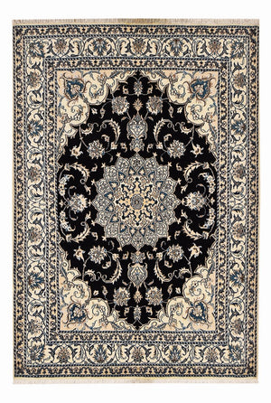 Tappeto Persero - Nain - 210 x 149 cm - blu scuro