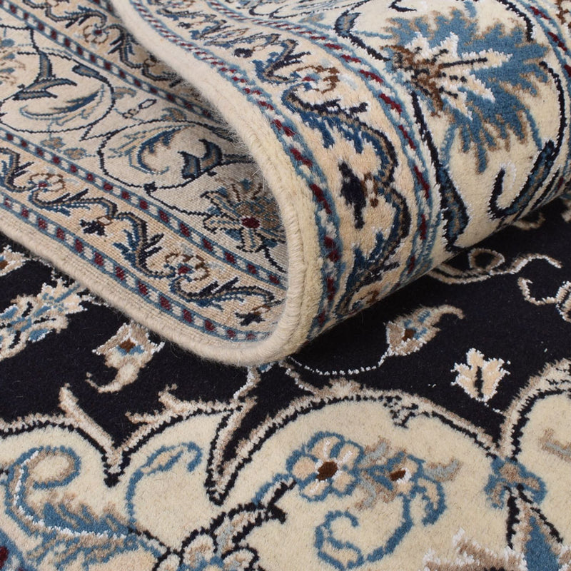Tappeto Persero - Nain - 210 x 149 cm - blu scuro