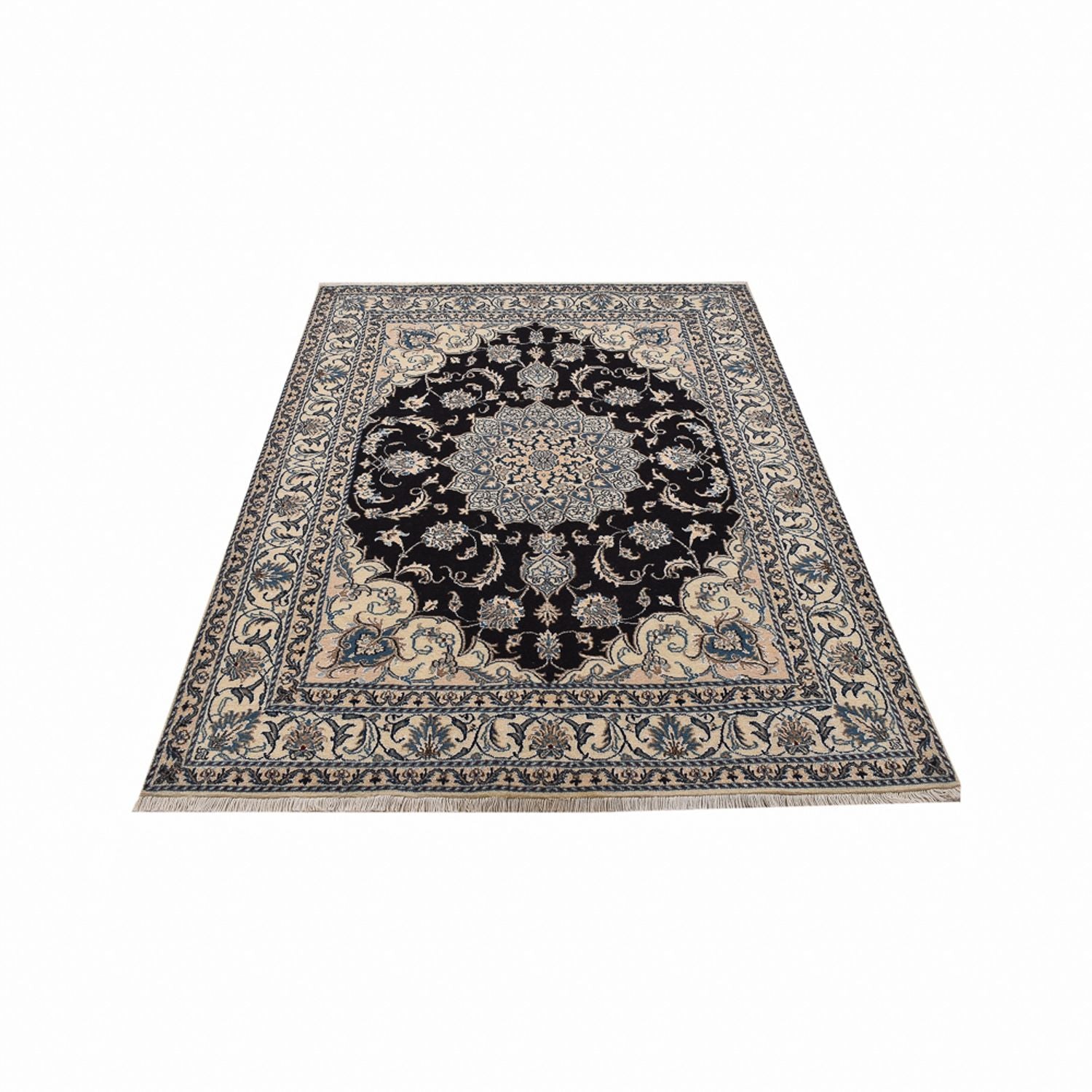 Tappeto Persero - Nain - 210 x 149 cm - blu scuro