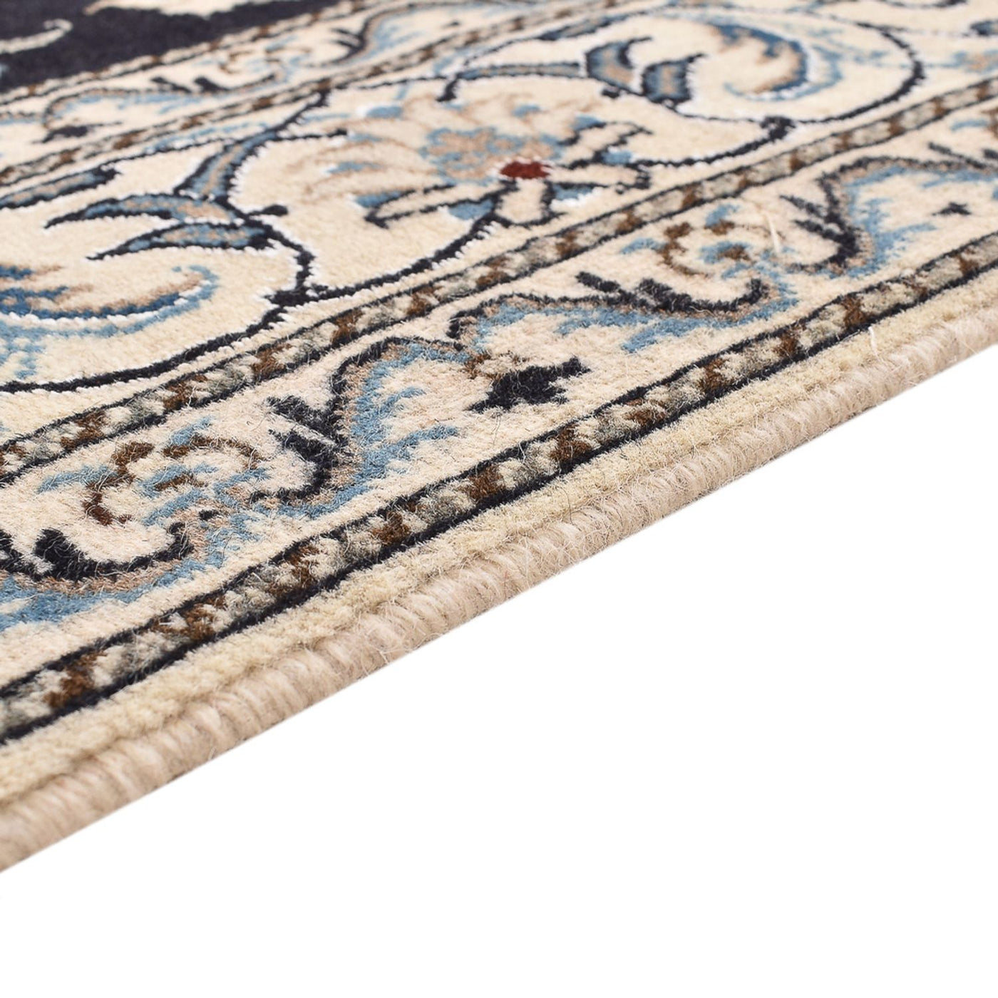 Tappeto Persero - Nain - 198 x 147 cm - blu scuro